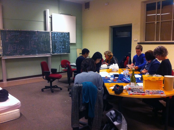 Lab in a Lab intensive workshop session